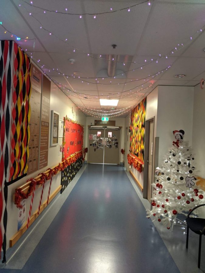Christmas in a neonatal ward