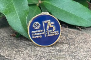 ACN 75 years pin