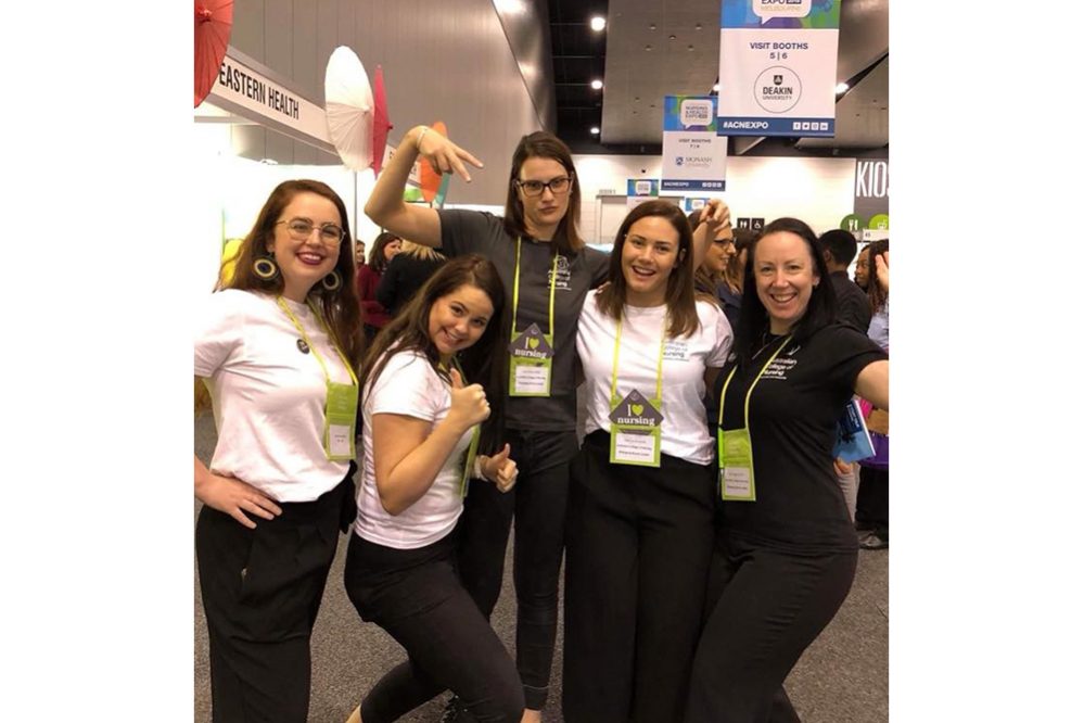 Some of our ENLs at the ACN Nursing and Health Expo 2018