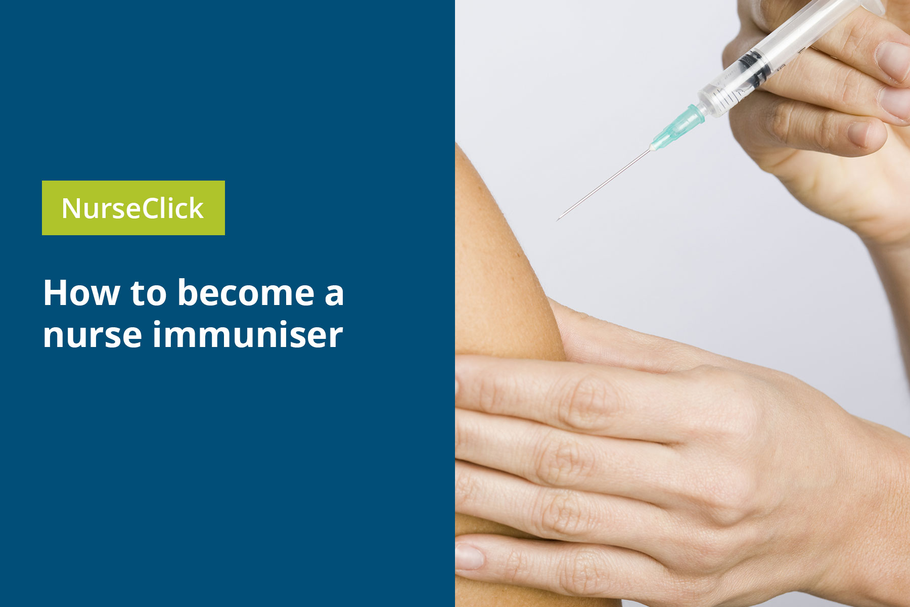 How to become a nurse immuniser How to become a nurse immuniser