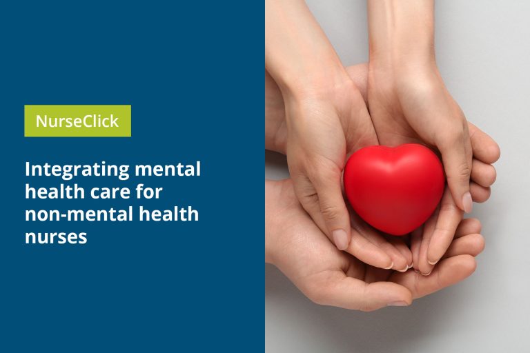 Integrating mental health care for non-mental health nurses Integrating mental health care for non-mental health nurses