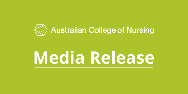 Media Release – Australian College of Nursing Media Release - Australian College of Nursing