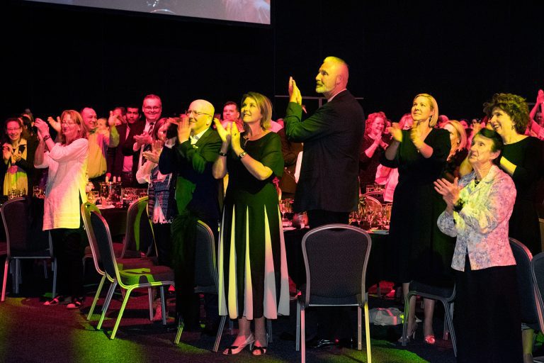 Delegates at our 2018 National Nursing Forum partaking in one minute of applause for nurses Delegates at our 2018 National Nursing Forum partaking in one minute of applause for nurses