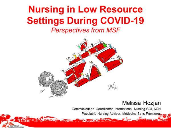 Nursing in low resource setting during COVID-19