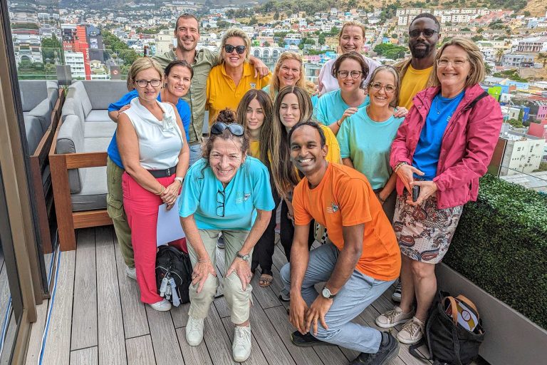 Team ACN at the top of Table Mountain, Cape Town Team ACN at the top of Table Mountain, Cape Town