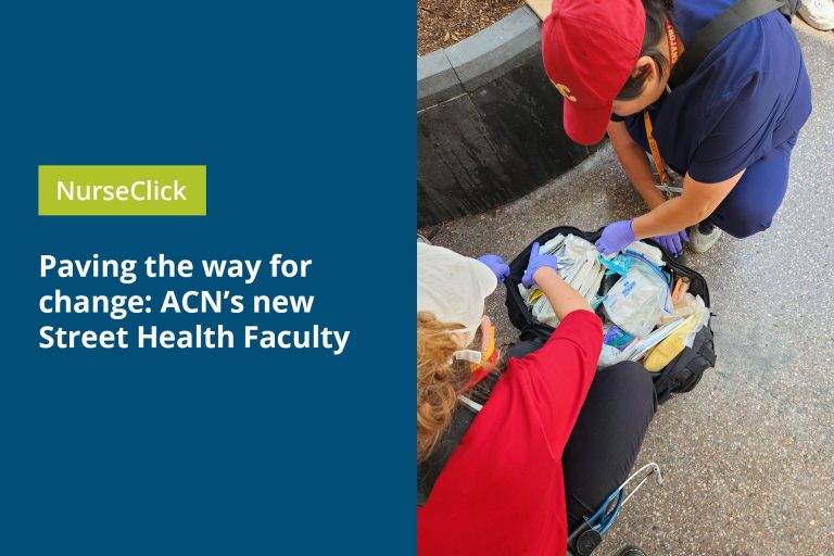 Paving the way for change: ACN’s new Street Health Faculty Paving the way for change: ACN's new Street Health Faculty