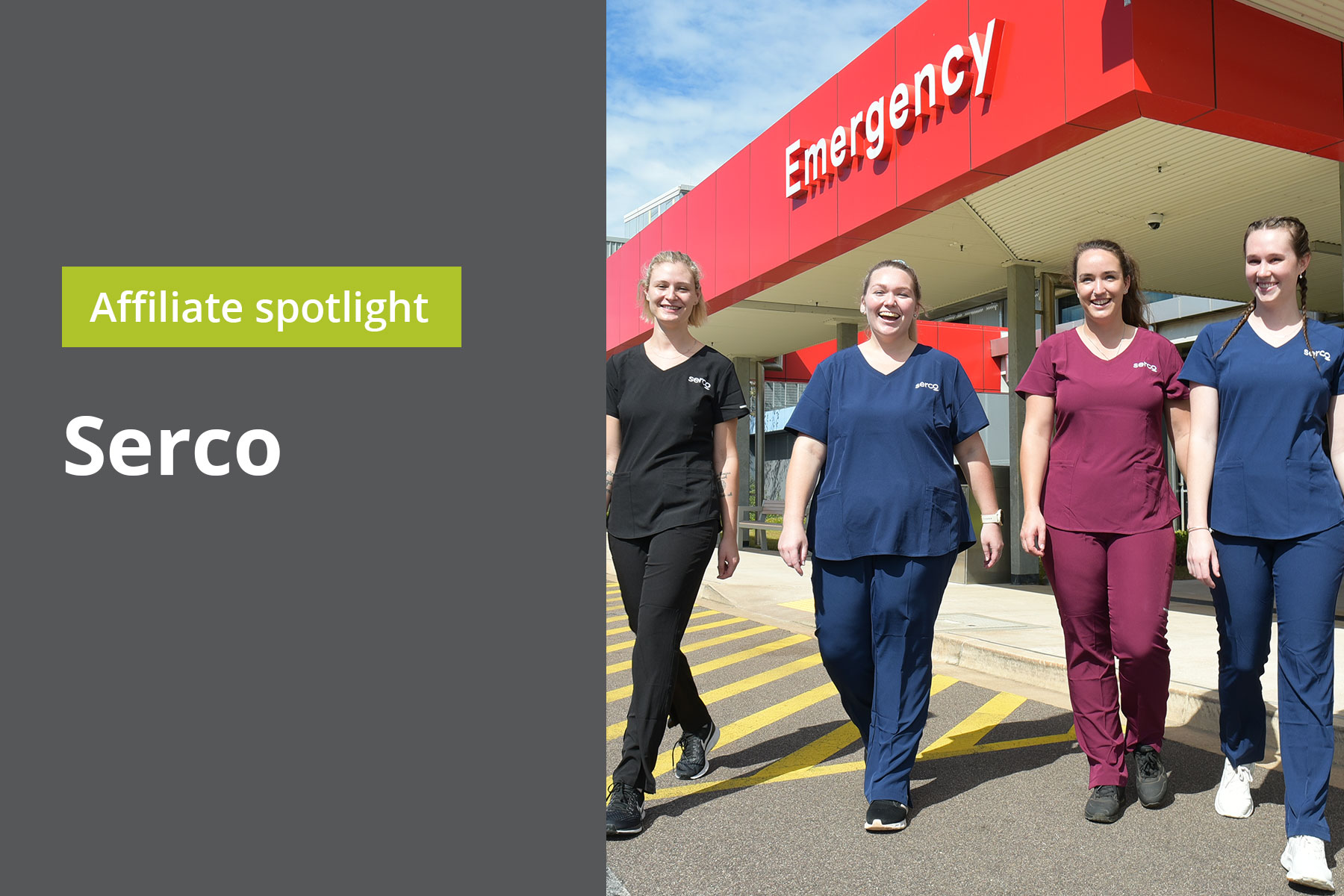 Affiliate Spotlight Serco Australian College of Nursing