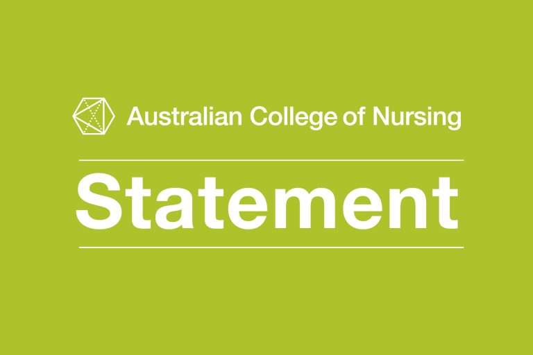 Statement - Australian College of Nursing