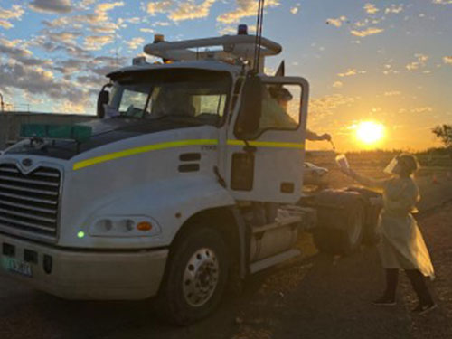 Mobile COVID-19 clinic – Central Western Queensland